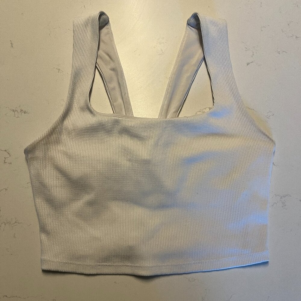 Alo Alosoft Chic Ribbed Bra Tank